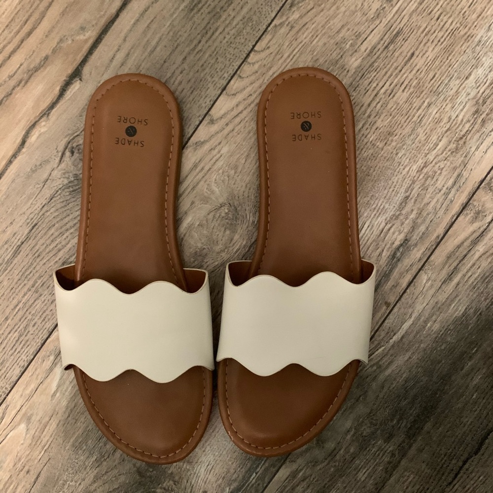 White Sandals